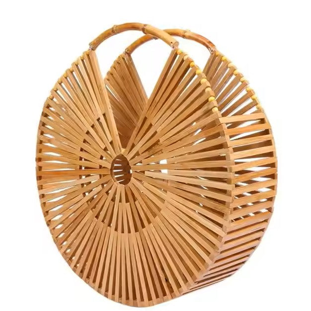 Bayside Babe Rattan Bag