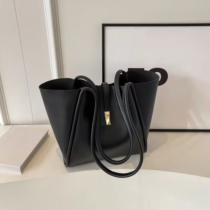 Adele Solid Medium Handbags