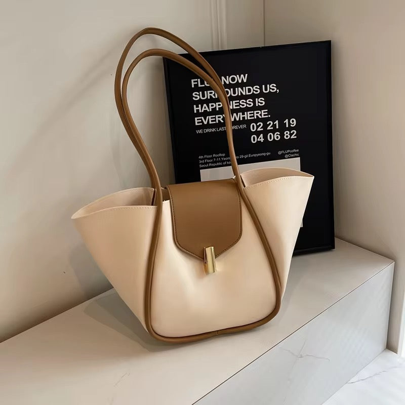 Adele Solid Medium Handbags