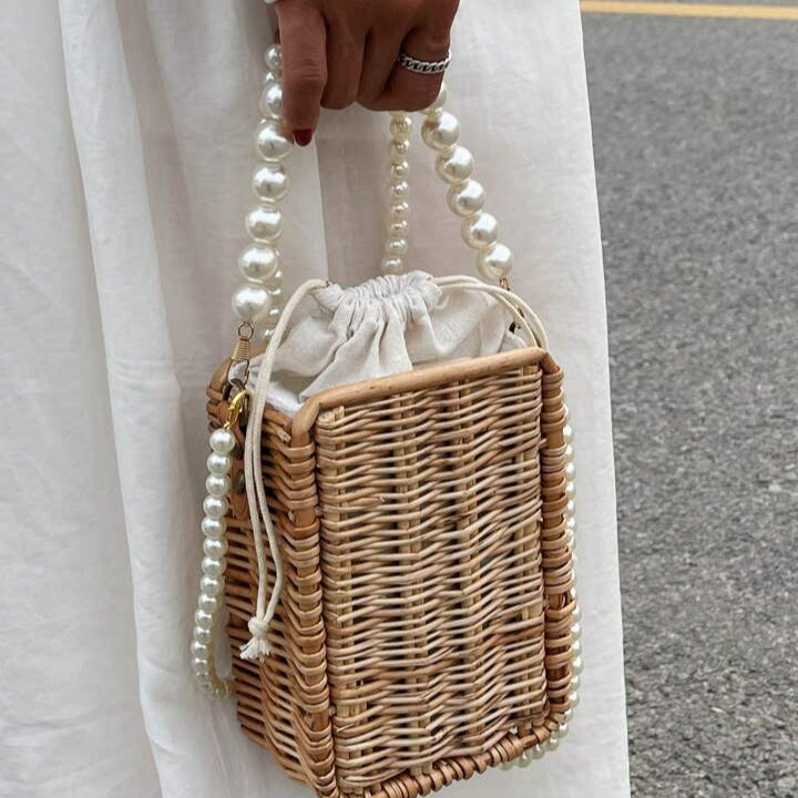 Daydream Pearl Rattan Bags