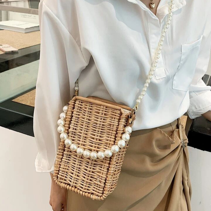 Daydream Pearl Rattan Bags