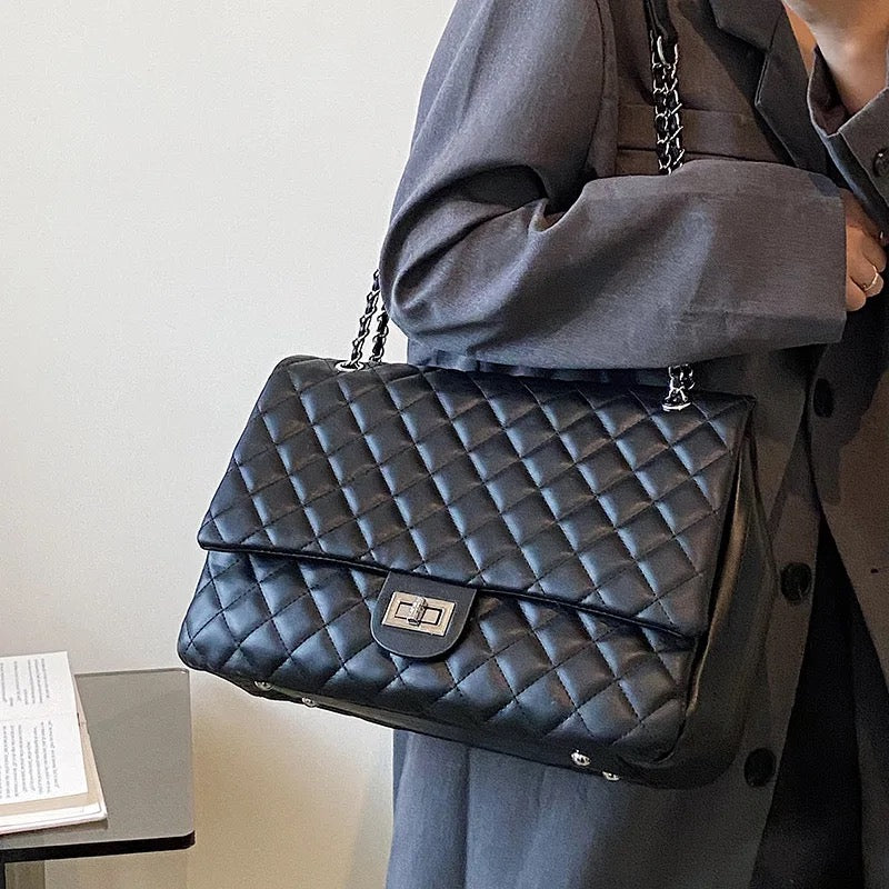 Jumbo Quilted Luxe Handbags